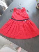 Robe rouge Sergent Major 2 ans