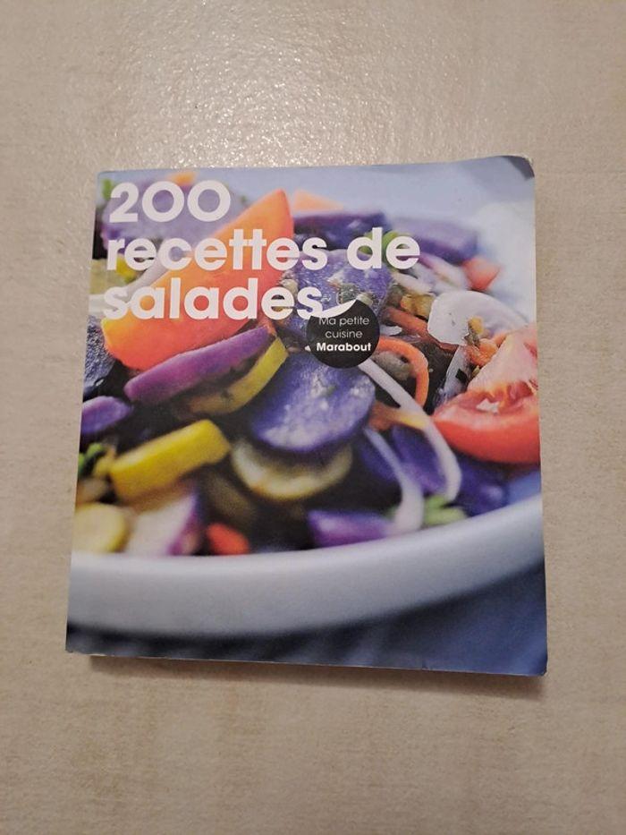 200 recettes de salades - photo numéro 1