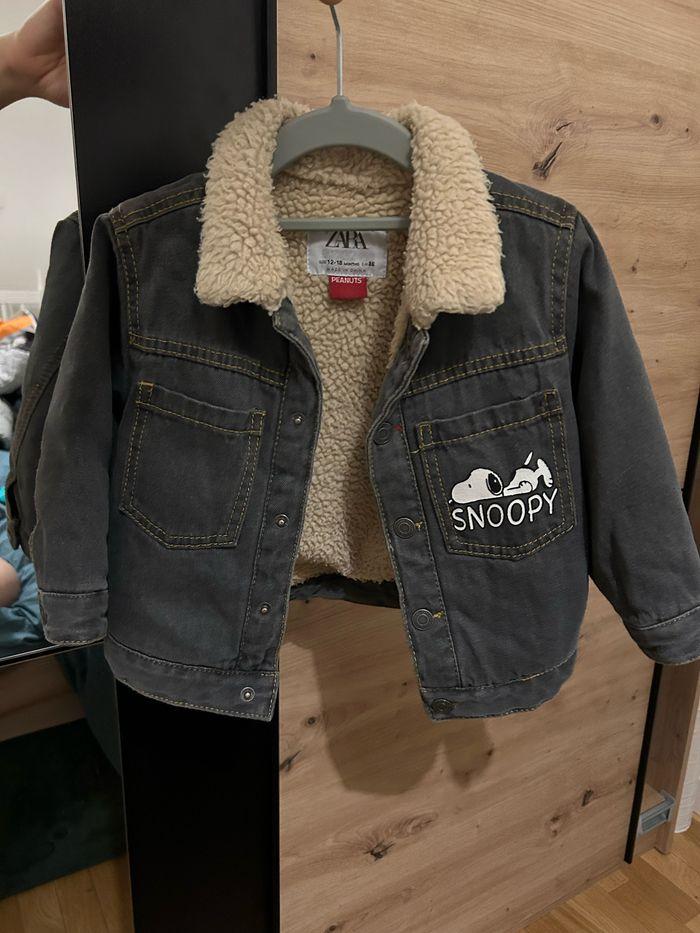 Veste en jean Zara 86 cm - photo numéro 1