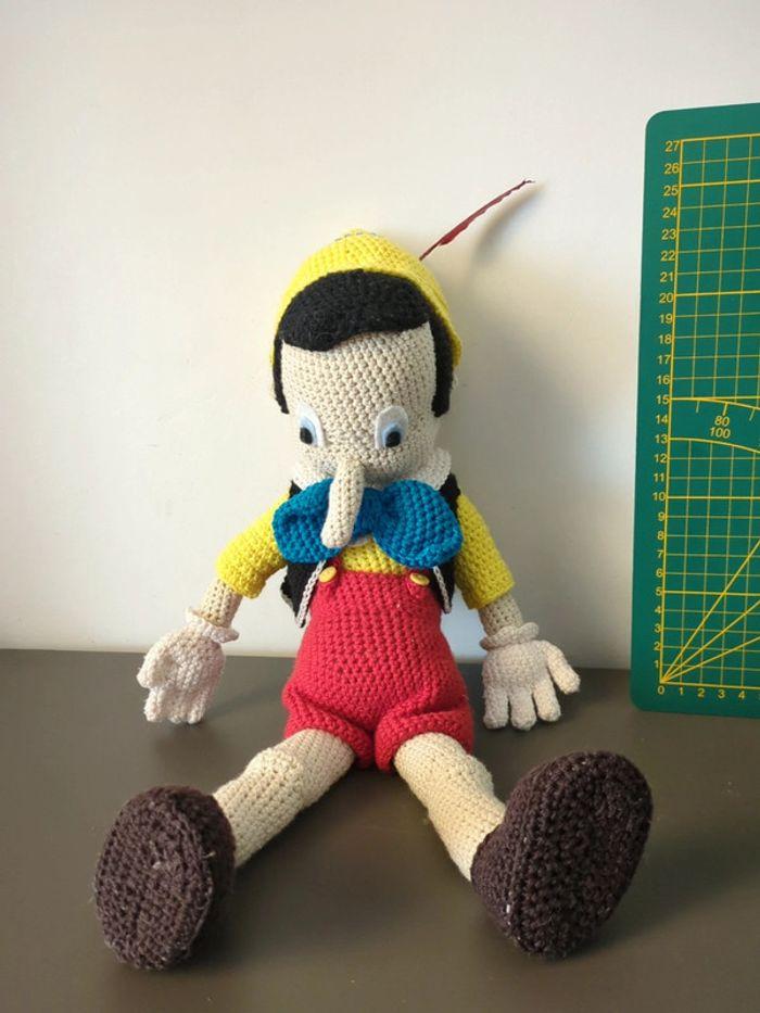 peluche Pinocchio crochet - photo numéro 1