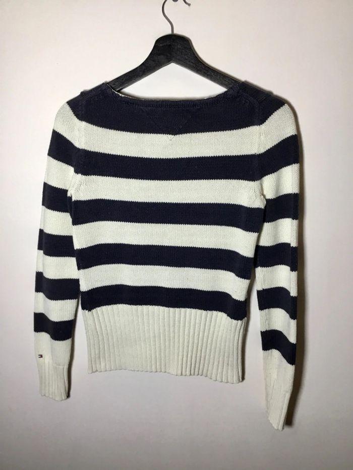 Pull marinière pour femme Tommy Hilfiger taille S 052 - photo numéro 2