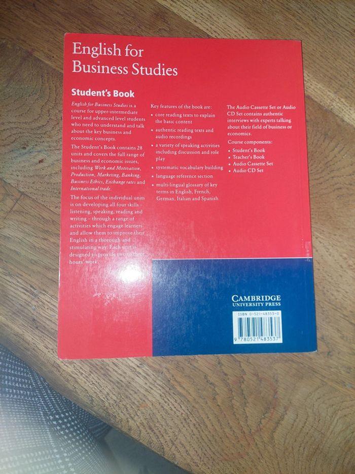 English for business studies - photo numéro 2