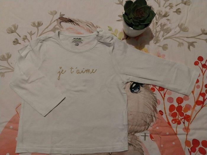 Lot 2 t-shirt bébé fille - photo numéro 3