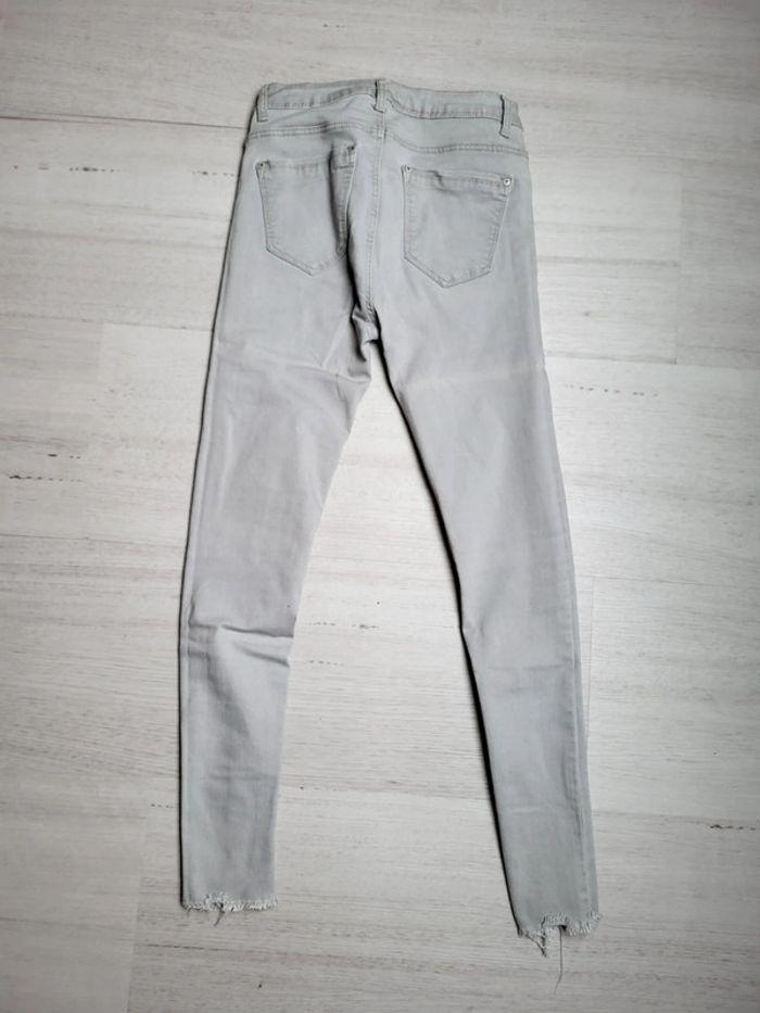 Pantalon gris clair - Taille 38 - photo numéro 2