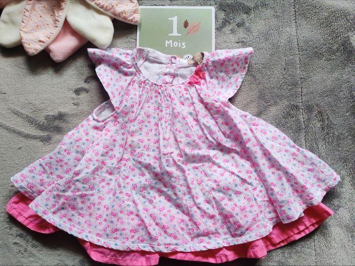 Robe d'été bébé fille Grain de blé 1 mois - photo numéro 2