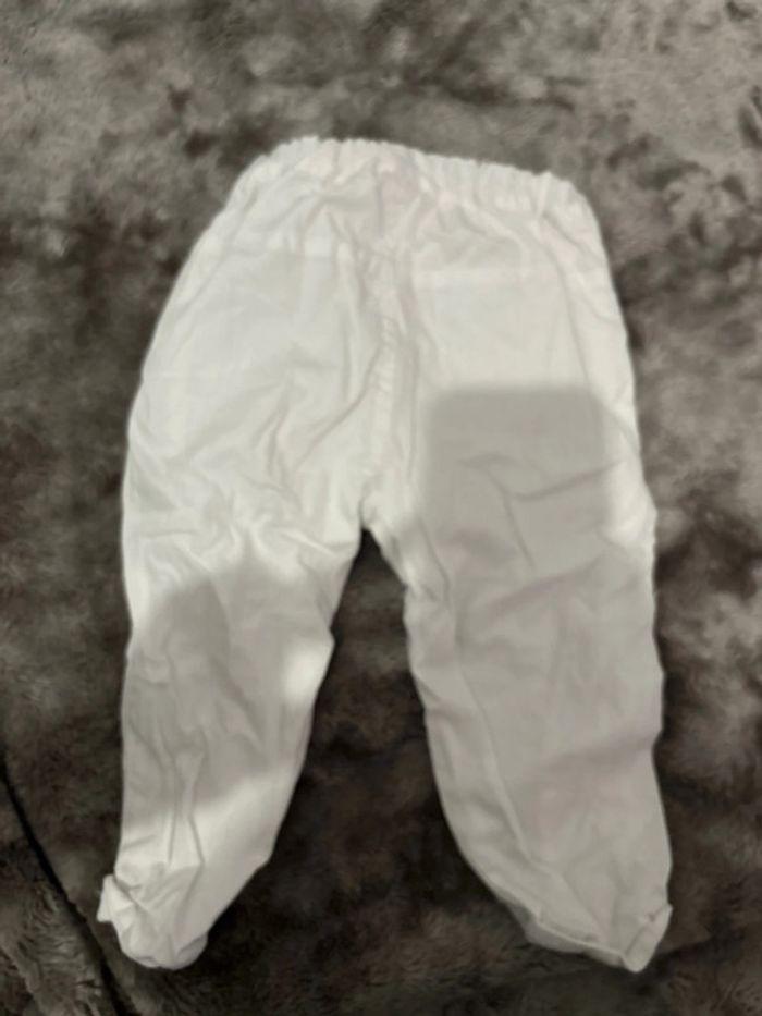 Pantalon bébé garçon blanc - photo numéro 2