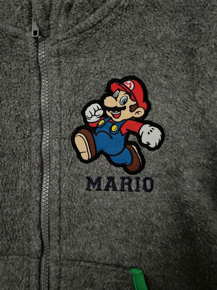 Veste polaire mario neuf bébé - photo numéro 2