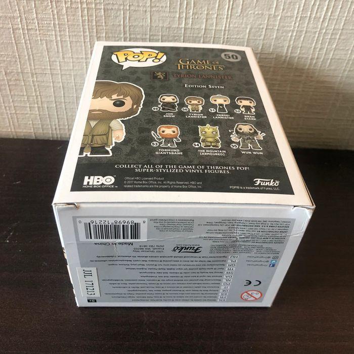 Figurine funko pop 50 tyrion lannister game of thrones - photo numéro 4