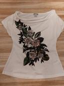 T shirt fleuri h&m