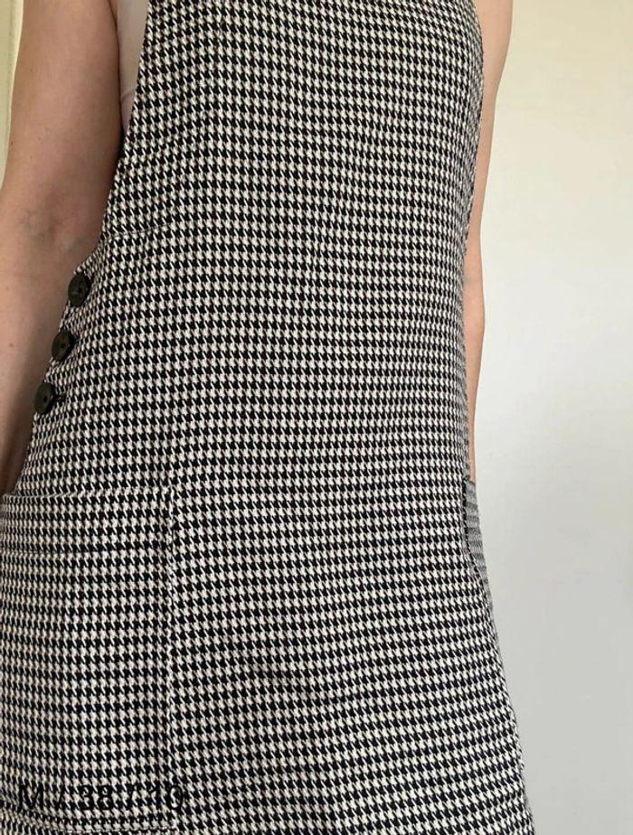 Robe salopette noire et blanche Mango – Moderne et stylée, taille 38 (M), très bon état 💖 - photo numéro 5