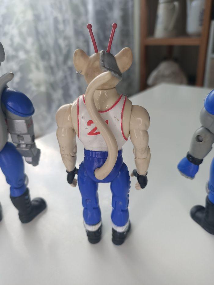 Lot De 3 Figurines Les Motards De L'espace (Biker Mice from Mars) Galoob - photo numéro 7