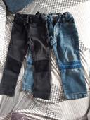 Lot 2 Jeans vinil fraise