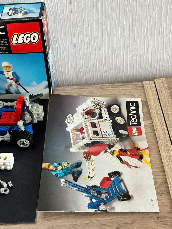 Set lego technic vintage 8620 en boîte et notice  quad des neiges - photo numéro 3