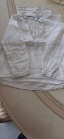 Chemise blanche à manche longue