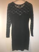 Robe noir en dentelle H&M taille S