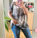 Blouse 10 % soie World Fashion Taille XL