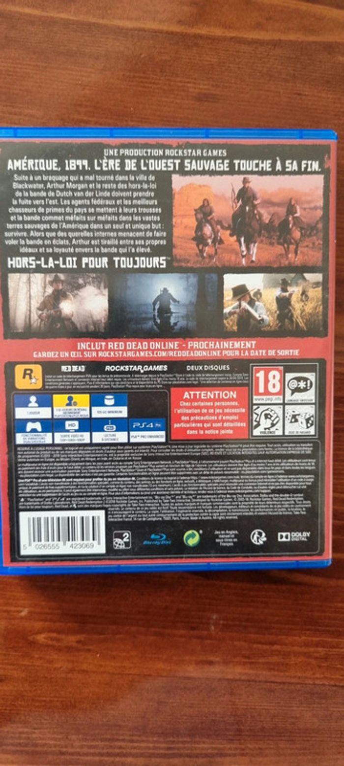 Réd dead redemption 2 ps4 - photo numéro 2