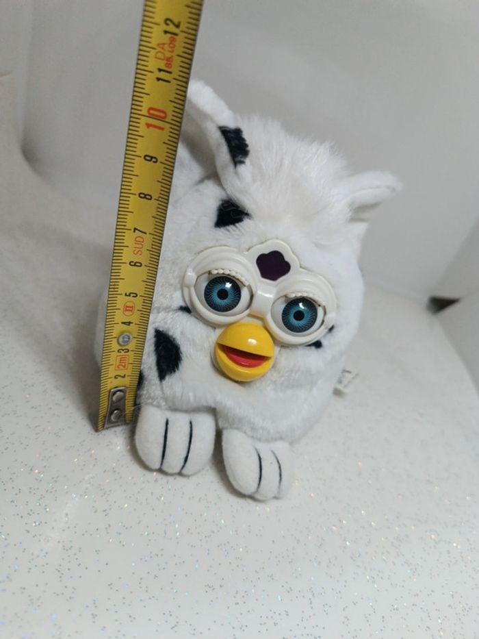 1999 tiger blanc white petite small peluche plush Furby buddy dalmatien dalmatian tâche tacheté - photo numéro 7