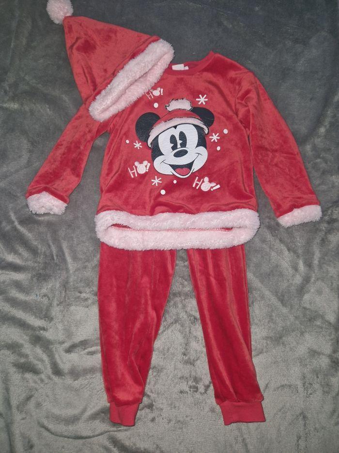 Pyjama père Noël Mickey - photo numéro 1