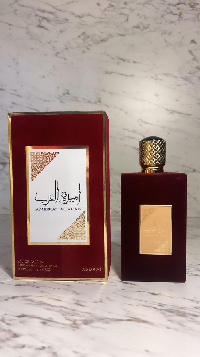 Parfum Dubaï femme Ameerat Al arab rouge 100ml - photo numéro 1