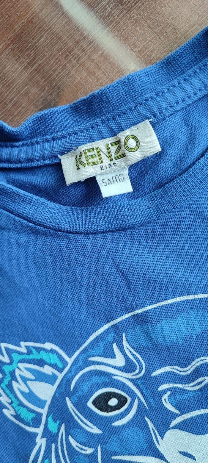 Tee-shirt kenzo 5 ans bleu - photo numéro 3