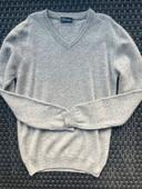 Pull gris en cachemire - 10/11 ans