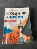 Lot de 2 livres  + CD «  cours de coréen