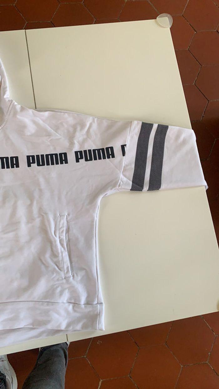 Sweat à capuche - T 38 - Puma - photo numéro 3