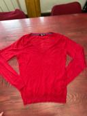 Pull fin mim rouge taille m