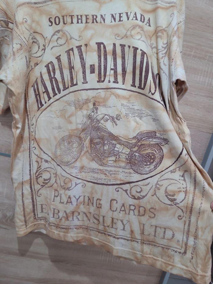 tee-shirt gildan harley davidson - photo numéro 2