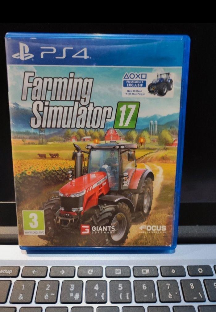 Jeu PS4 farming simulator 17 - photo numéro 1