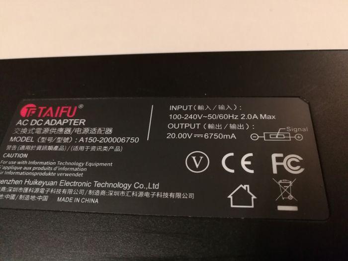 Chargeur Pour Ordinateur Portable Lenovo Legion 135 W / NEUF - photo numéro 2