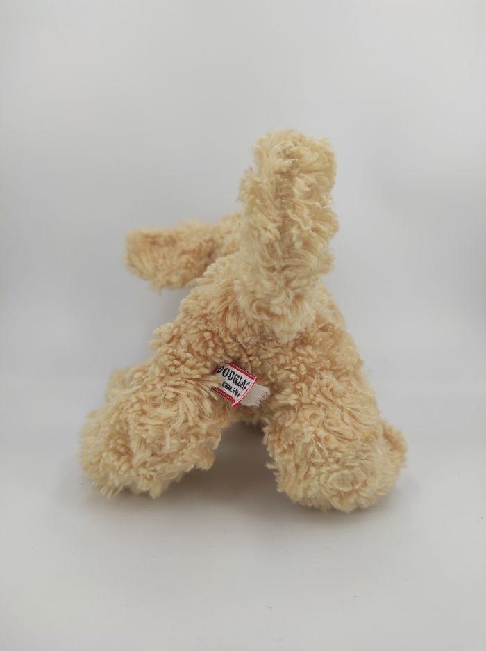 Peluche chien beige Douglas - photo numéro 3