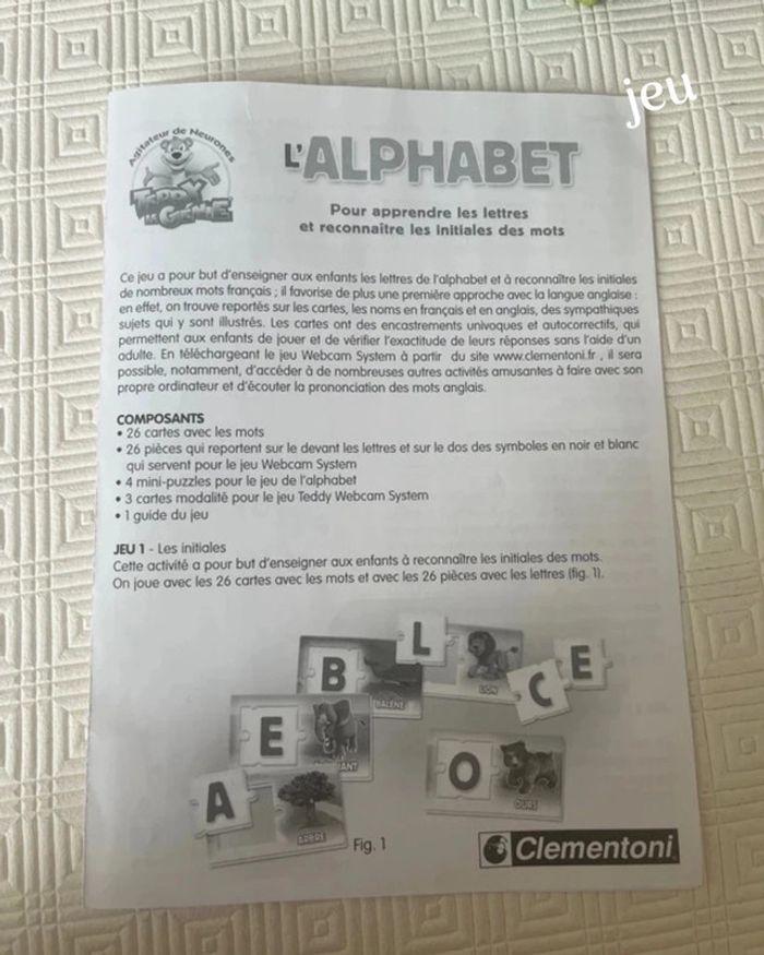 Jeu Apprendre l’alphabet anglais/francais - photo numéro 5