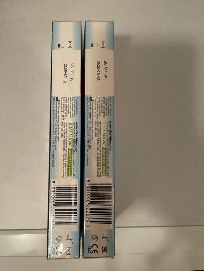 Clearblue test de grossesse détection rapide 31/05/2025 - photo numéro 2
