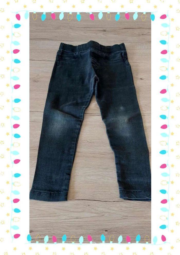 Legging jean fille 4 ans - photo numéro 3