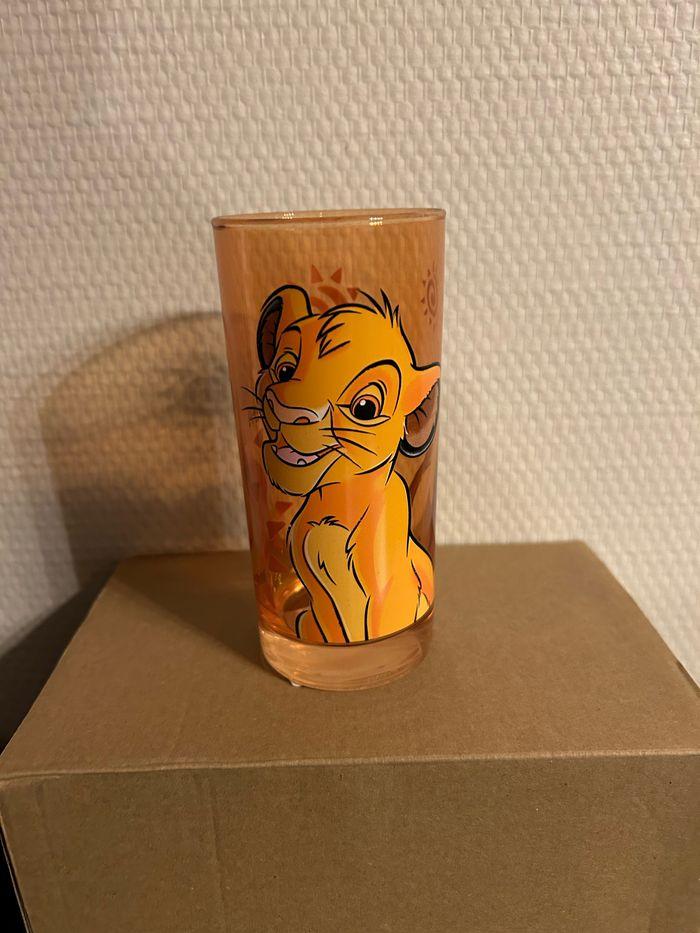 Verre roi lion / simba - photo numéro 1