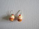 Boucles d'Oreilles Cupcake