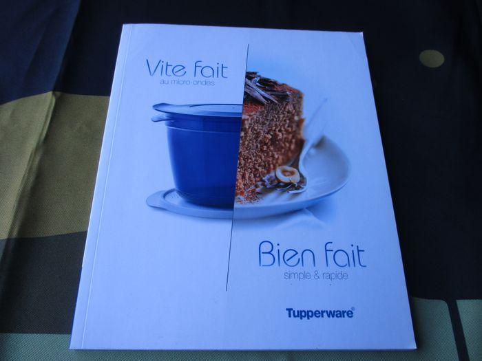 Tupperware MicroCook rond 2,25l + couvercle souple Neuf + Grand Livre recettes  Vite fait Bien fait - photo numéro 5