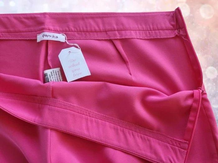 💦 Pantalon large Paprika rose fuschia neuf Taille 52 - photo numéro 3