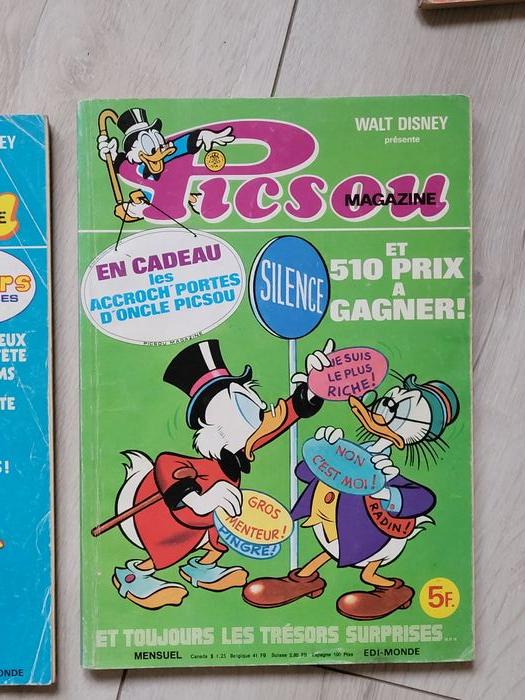 5 Picsou Magazine 87 à 93 - vintage 1979 - photo numéro 6