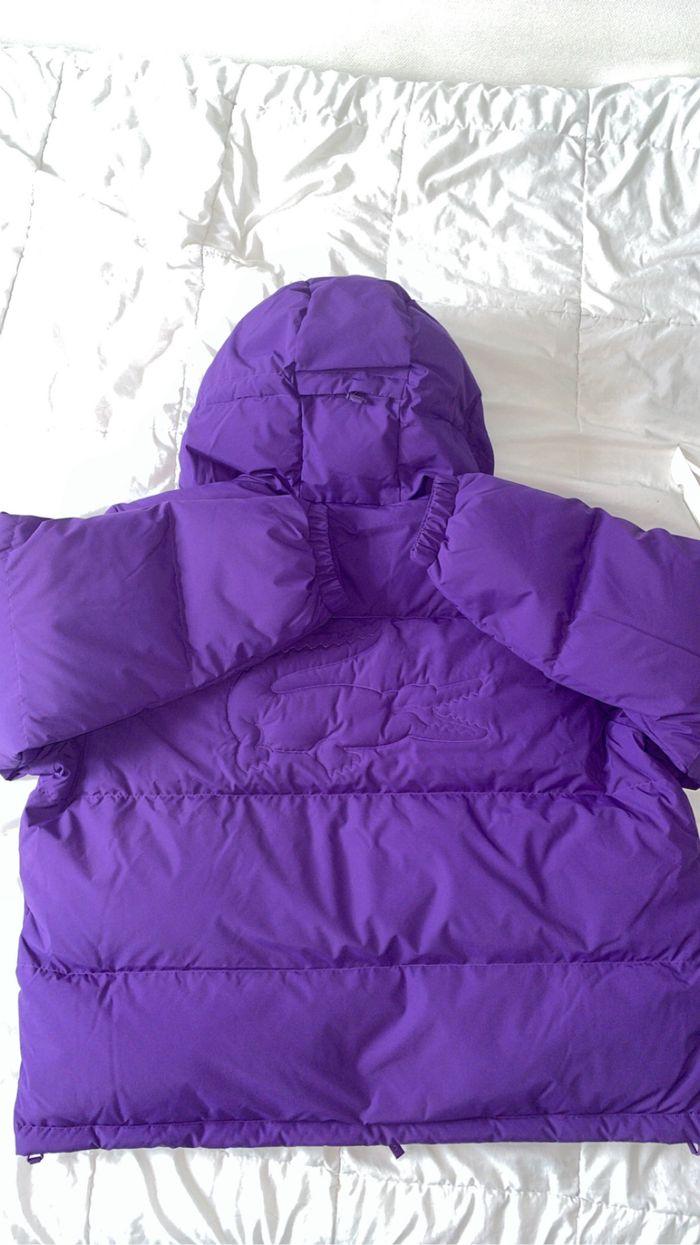 Doudoune Lacoste violette Taille L (54-FR) - photo numéro 4