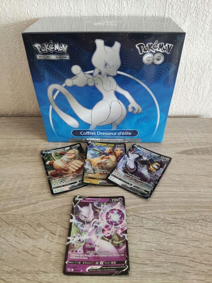 Lot cartes Pokémon Go Cartes V dont Mewtwo