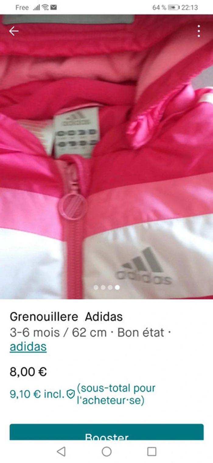 Grenouillère Adidas - photo numéro 2