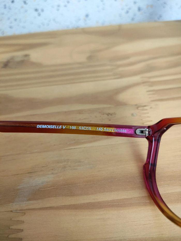 Lunettes originale orange et rose monture plastique - photo numéro 7