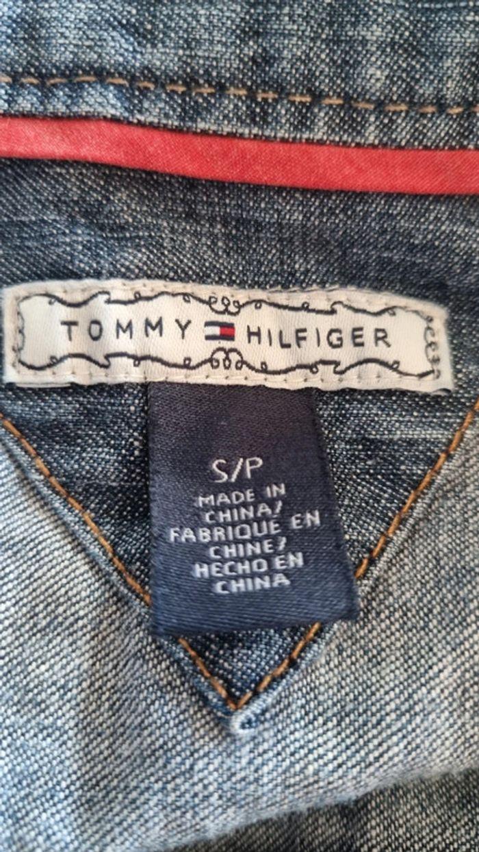 Superbe veste en jeans Tommy hilfiger taille 36 - photo numéro 4