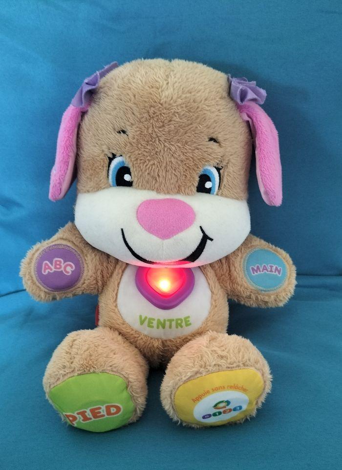 Peluche interactive et évolutive