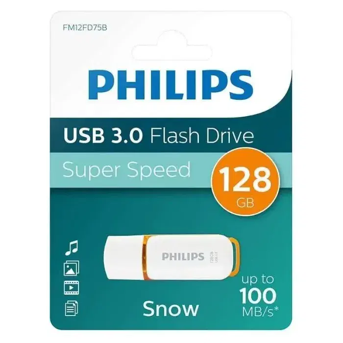 Clef usb 128go Philips cle usb 128 go Snow clé USB 3.0 Flash Drive high Speed - produit neuf - photo numéro 1