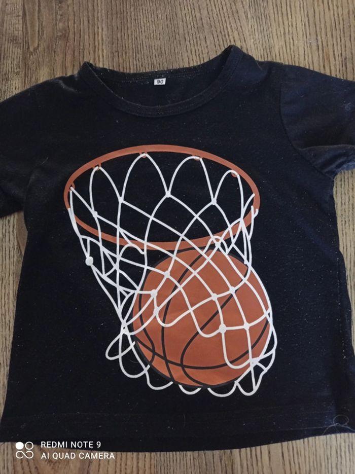 T shirt motif basketball - photo numéro 1