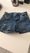 Short en jean